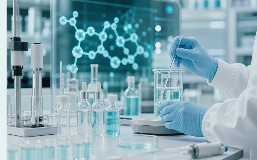 Peptide serum laboratory testing
